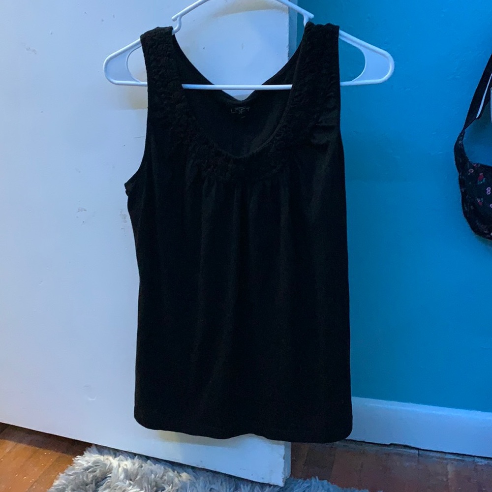 black tank top